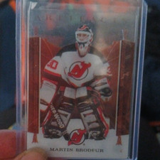 Martin Brodeur clear cut or plexi. 
