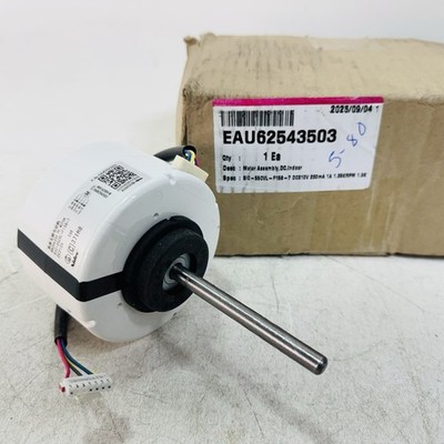 Genuine LG EAU62543503 DC Motor Assembly, Indoor, 1/2'' Size, Plastic, OEM