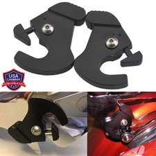 Detachable Rotary Sissy Bar Luggage Rack Docking Latch Clips Kit For Harley New