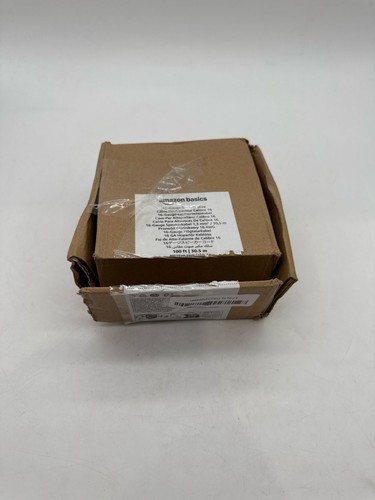 Amazon Basics 16-Gauge Speaker Wire Cable 100 ft Polarity Marked Bronze
