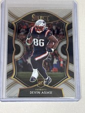 2020 Select Concourse 100 Devin Asiasi New England Patriots Rookie Football Card