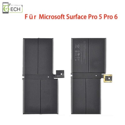 Ersatz Akku für Microsoft Surface Pro 5 Pro 6 1760, 5940mAh G3HTA038H Batt...