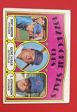 1972 Topps - 1972 Rookie Stars Burt Hooton, Earl Stephenson, Gene Hiser #61 (RC)