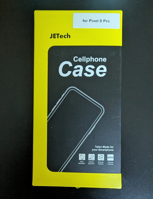 JETech Magnetische Schutzhülle für Pixel 8 Pro Obsidian, Drop Resistant