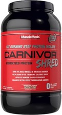 MuscleMeds Carnivor Shred Fat Burning Hydrolized Beef Protein Isolate