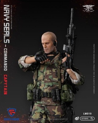 US CRAZY FIGURE LW019 1/12 Navy Seals Commando Vanguard Action