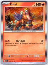 2026 POKEMON ENTEI 025/217 RARE ASCENDED HEROES HOLO NEAR MINT