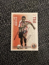 PAUL IFILL - SHEFFIELD UNITED FC FOOTBALL SIGNED SHOOT OUT CARD