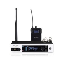 Professional UHF Wireless in Ear Monitor System with Bluetooth, Stereo/Mono W...