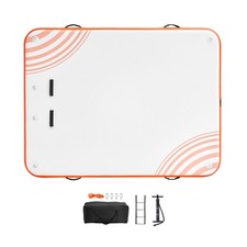 Aufblasbares Trampolin Schwimmdock 3,04x2,43m Schwimmplattform