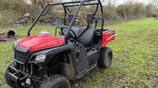 Honda Pioneer 520. Quad bike low hours . No VAT.