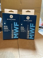 2 Packs Genuine GE MWF Water Filter For Refrigerator PFOA/PFOS Filters 50 Impur