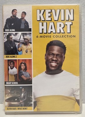 Kevin Hart 4-Movie Collection: Ride Along, Night School... (DVD) NEW & SEALED 