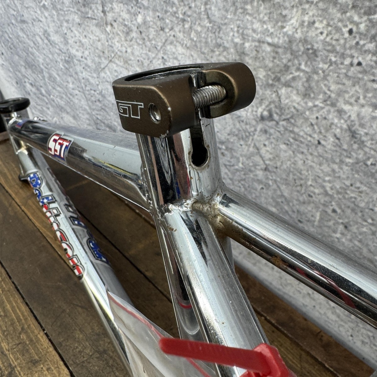 Vintage Robinson SST BMX Racing Frame 20in Chromoly USA 20in Mid