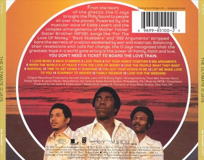 THE O'JAYS ULTIMATE O'JAYS NEW CD