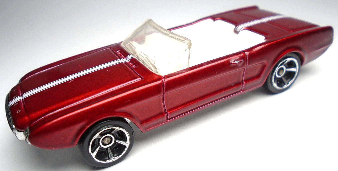 2011 HOT WHEELS NEW MODELS '63 FORD MUSTANG II CONCEPT RED 1:64 DIECAST 3" CAR