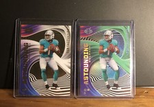 🔥2020 Panini Illusions Tua Tagovailoa RC Astounding Emerald+White Base-Mint🔥