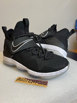 2017 NEW Nike LEBRON JAMES XIV 14 Black ICE WHT Mens