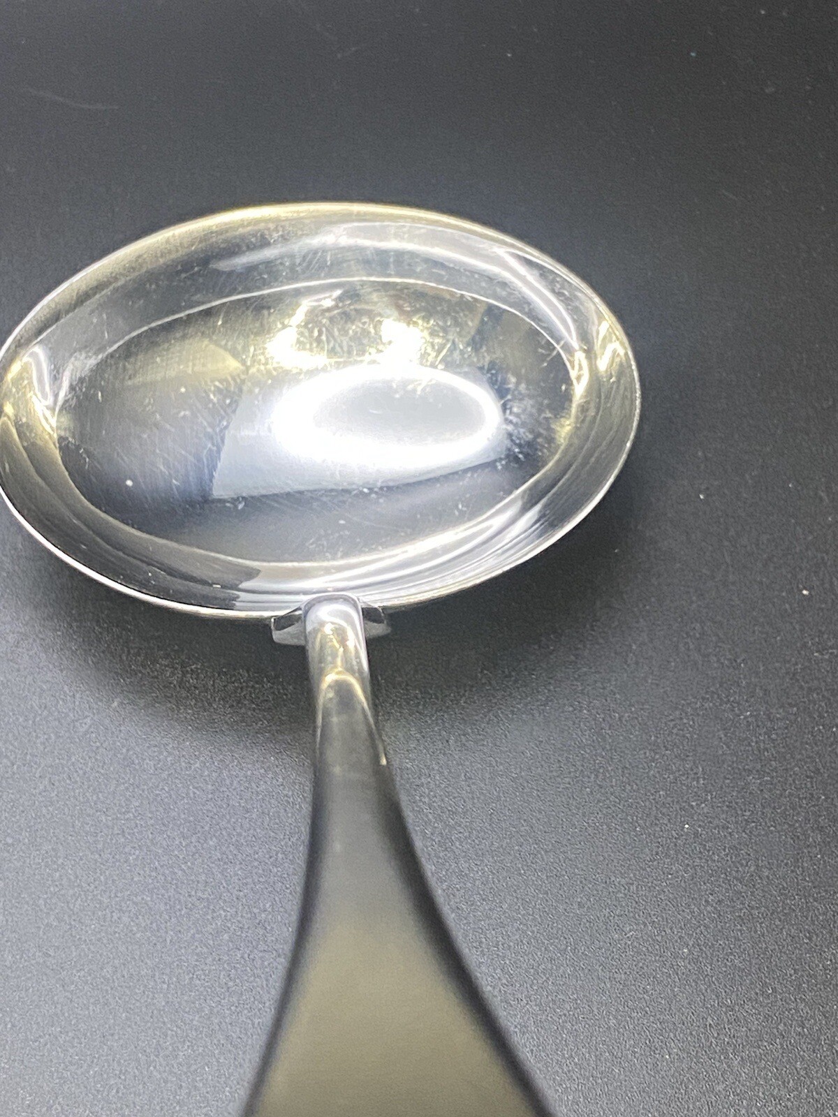 CALDERONI BORROMEO ITALY Stainless Steel Flatware Gravy Ladle 63/4