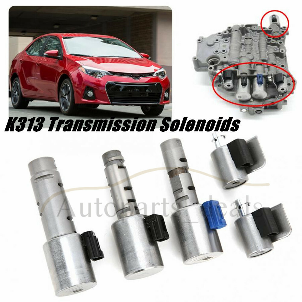 2014-ON Toyota Corolla 1.8L 2.0L K313 CVT Transmission Solenoid Kit | 5PCS | Aluminum - View #9
