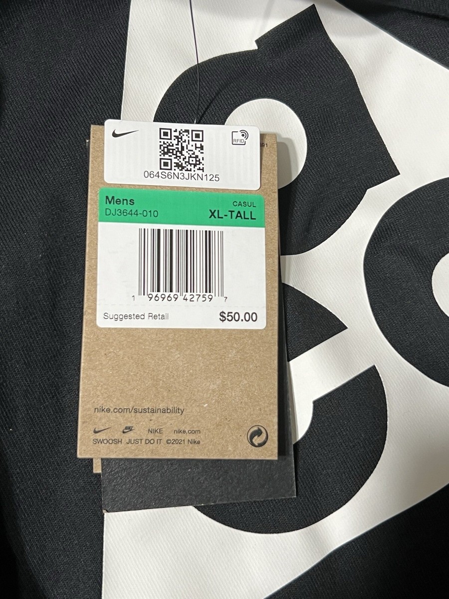 Nike ACG Logo Short Sleeve T-Shirt Black DJ3644 010 Men's Nike ACG Logo Short Sleeve T-Shirt Black DJ3644 010 Men's