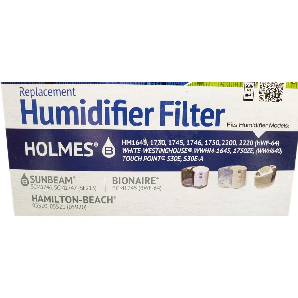 Best Air H64 Replacement Humidifier Expandable Wick Filter 2 PACK Holmes B - Image 2 of 3
