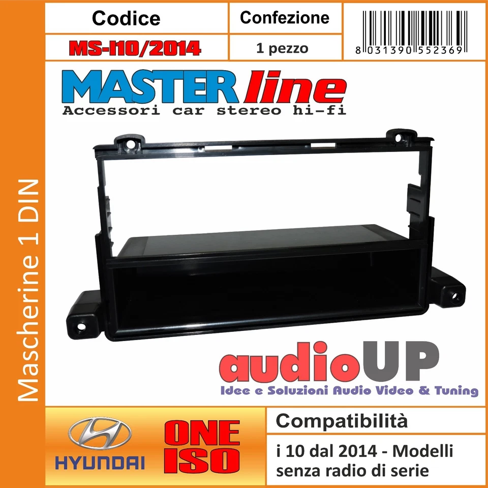 Panneau car Radio 1 din Avec Tiroir Hyundai I10 2014> Sans Radio De Série - Photo 1/1