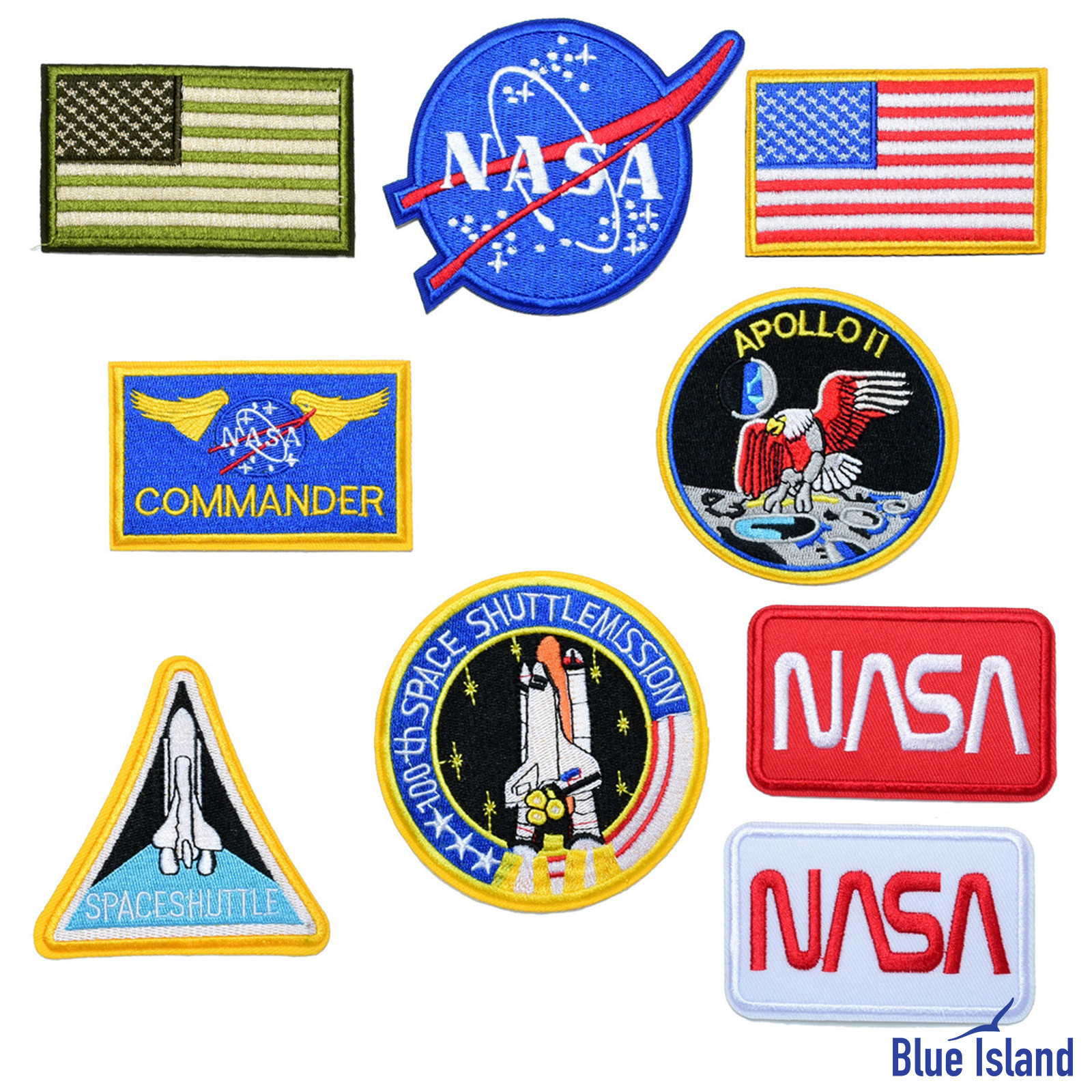 NASA Aerospace Iron On Sew On Embroidered Patch
