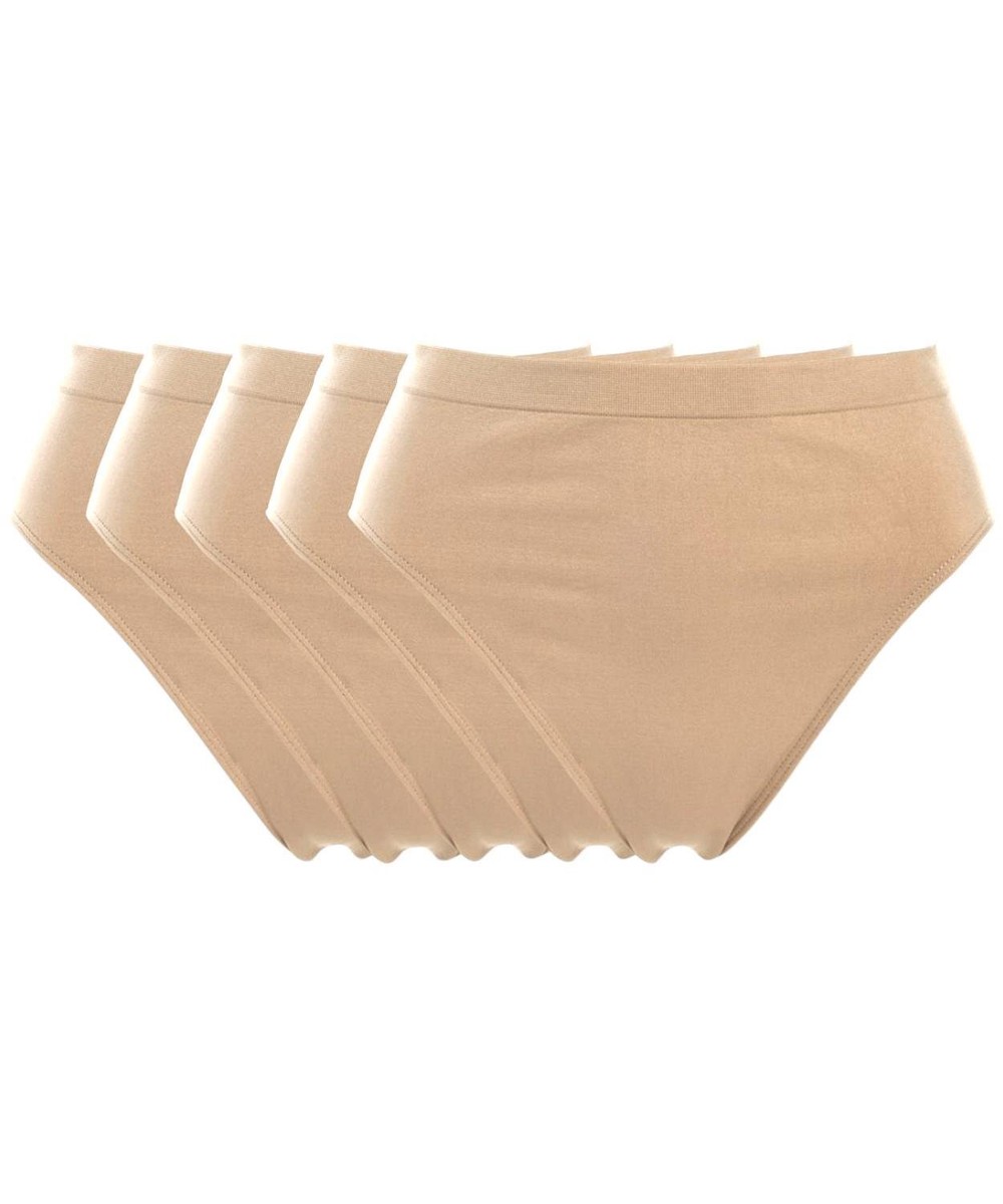 Rhonda Shear 5-pack Original Seamless Ahh Brief Beige | eBay