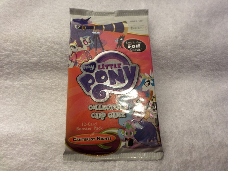 2014 Hasbro My Little Pony CCG Canterlot Nights Booster Pack Sealed