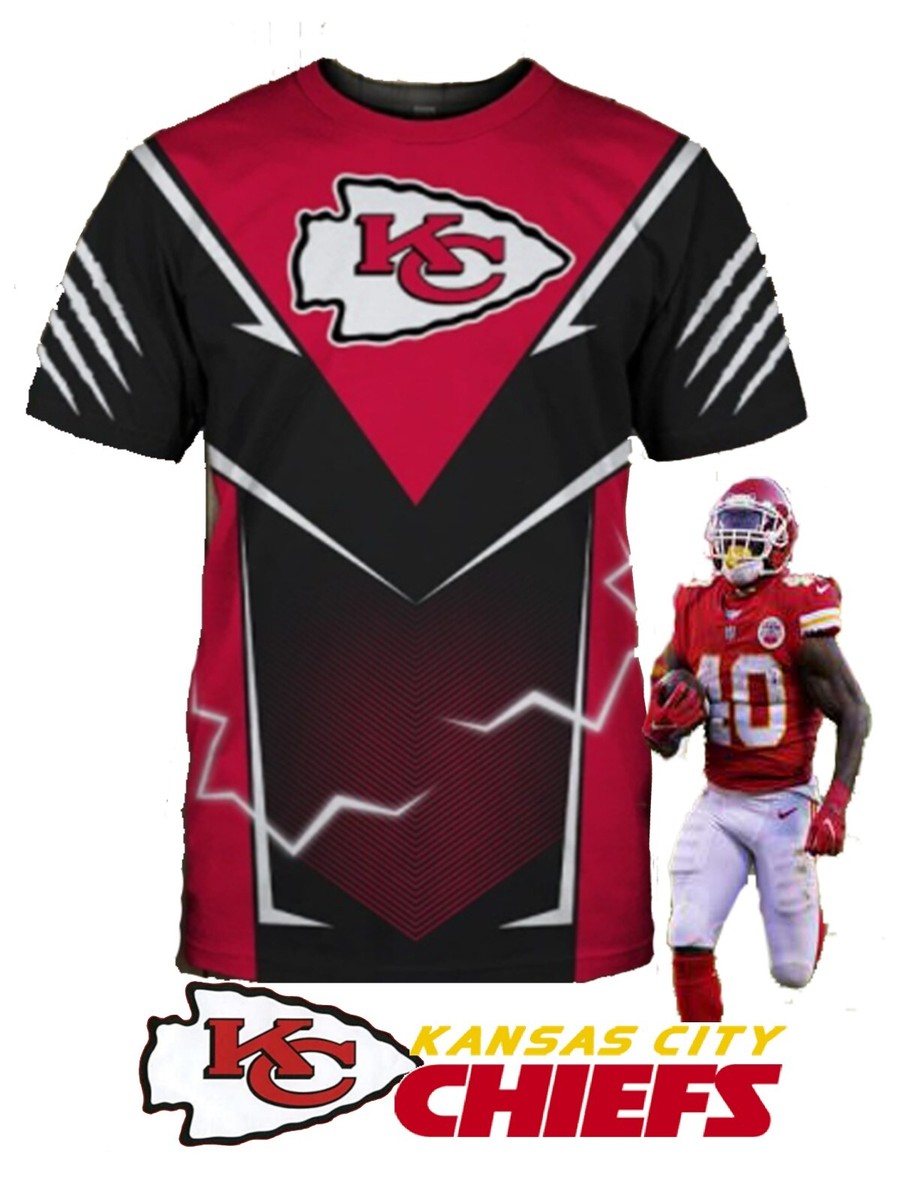 NEW!!! NFL KANSAS CITY CHIEFS TEAM T SHIRT SIZES MEDIUM