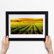 Cornici Legno MDF Foto Poster Cornice Moderna 30x20 Campo Decorazione