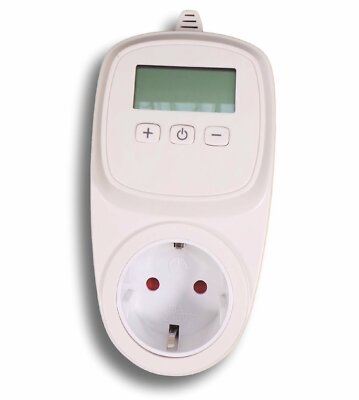 Steckdosenthermostat Thermostat 230V 16A Raumthermostat digital LCD #a43