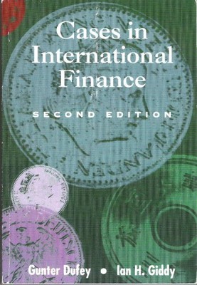 Cases in International Finance, Giddy, Ian H.