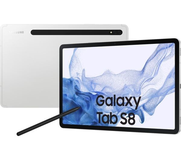 Samsung Galaxy Tab S8 SM-X700 128GB, Wi-Fi, 11 in - Silver Grade A