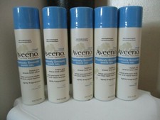 lot of 5 AVEENO Positively Smooth Shave Gel 7 oz