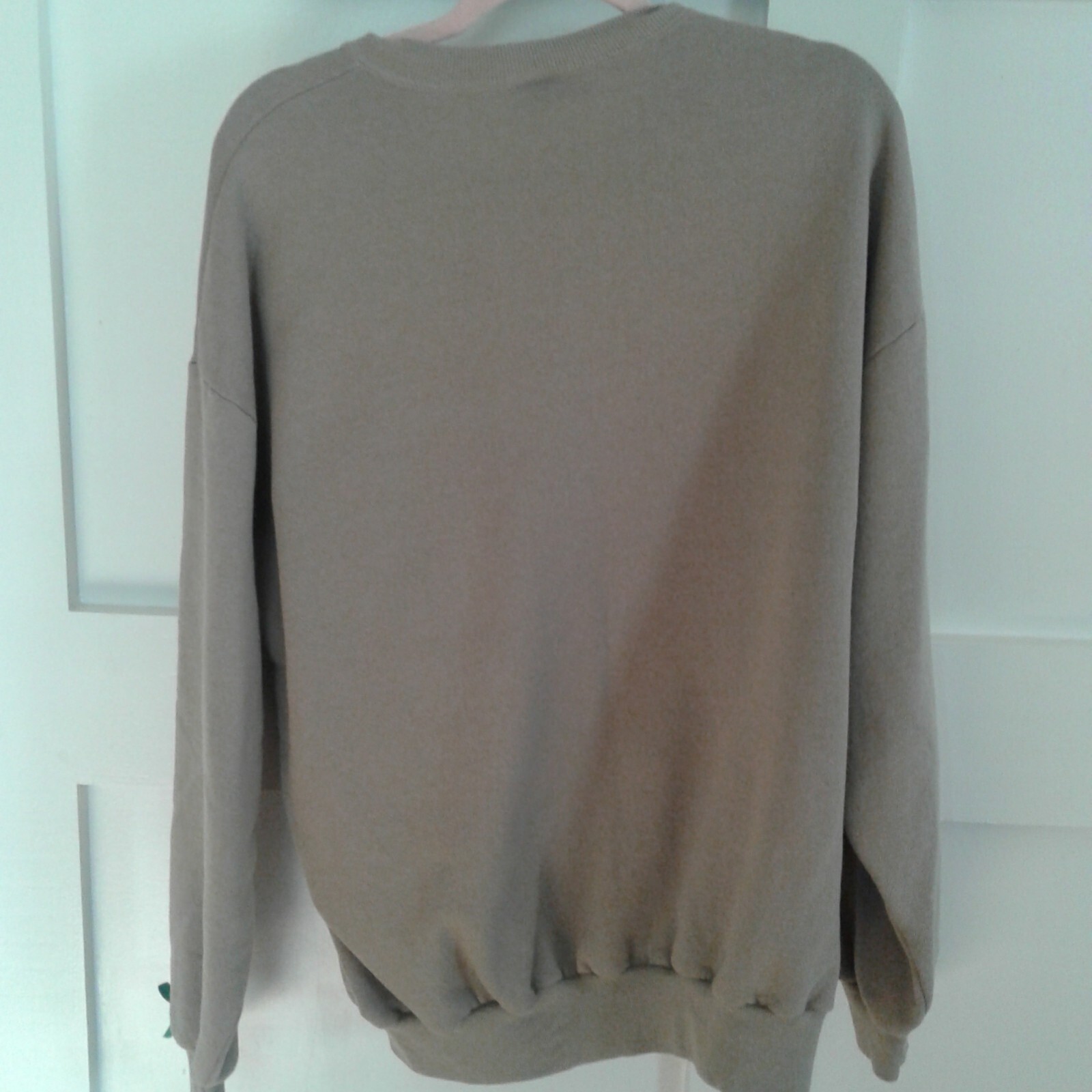 Vtg 3d Scarecrow Patchwork  sweatshirt  halloween… - image 9