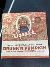 Dr Squatch Drunk’n Pumpkin Limited Edition Bar Soap