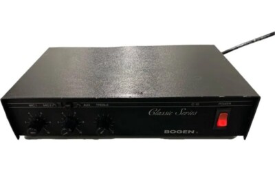 Vintage Bogen Classic Series C-10 PA 10 Watt Amplifier *FREE USA SHIPPING!*