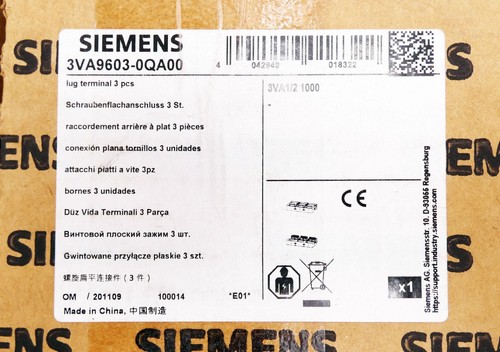 Siemens 3VA9603-0QA00 3VA9 603-0QA00 E:01 Schraubenflachanschluss -unused/OVP- - Bild 3 von 5