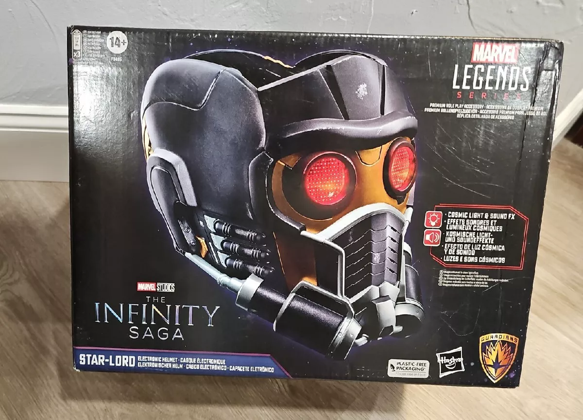 Marvel Legends Series Star-Lord Premium Electronic Roleplay Helmet - Marvel