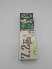 BATTERIA NI-CD RADIOCOMANDI GIG NIKKO 7,2 V -  1200 mAh - NEW OLD STOCK