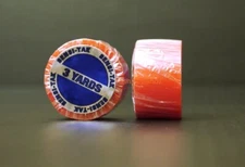 Sensi-Tack Tak Red Liner Clear Double Sided Tape 1" X 3' Skin or Polyurethane