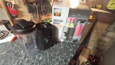 Star Q Smoothie Maker 320 Watt Edelstahl Standmixer Milchshaker Ice Crusher 