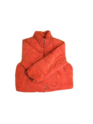 Winter puffer corduroy jacket 
