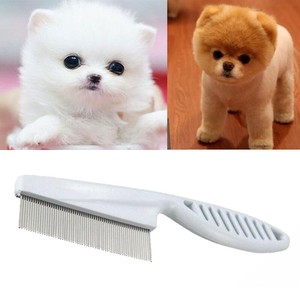 Pet Cat Dog Metal Nit Head Hair Lice Comb Fine Toothed Flea Flee