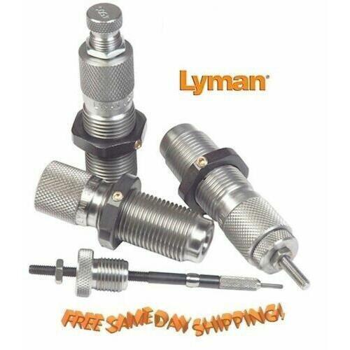 Lyman Deluxe 3-Die Set with Carbide Expander Button 7mm Rem Mag NEW ...