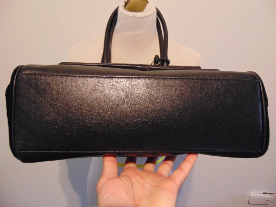 BOLSO DE HOMBRO COACH 21155 COACH LEGACY BECERRO PELO COMO NUEVO Foto 4 de 4