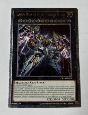 Yu-Gi-Oh - GÖTTLICHES ARSENAL AA-ZEUS - HIMMLISCHER DONNER - OP18-FR002 - Ulti - NM/M J