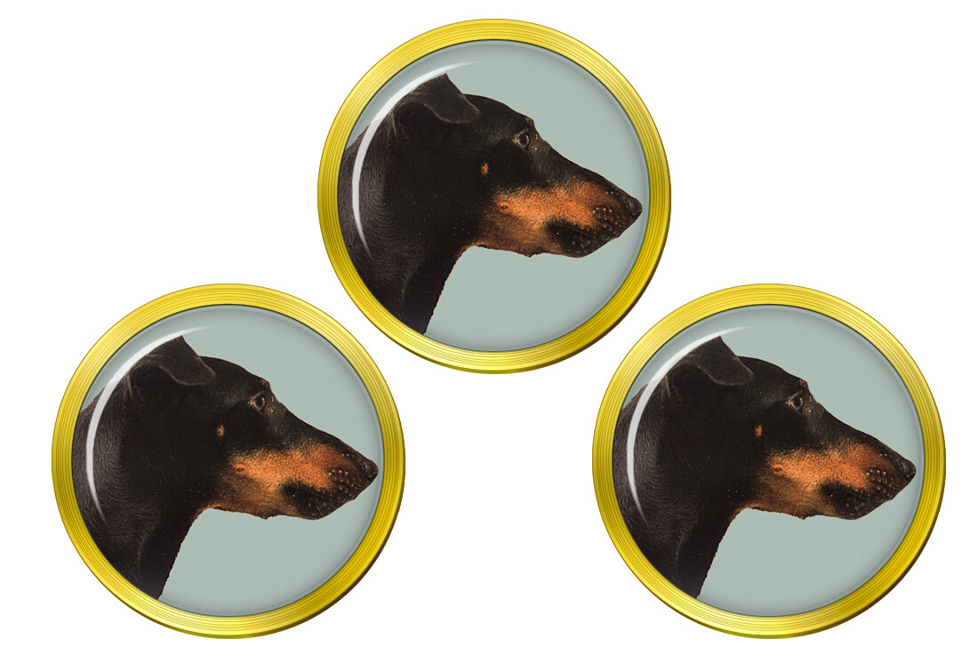Manchester Terrier Golf Ball Markers